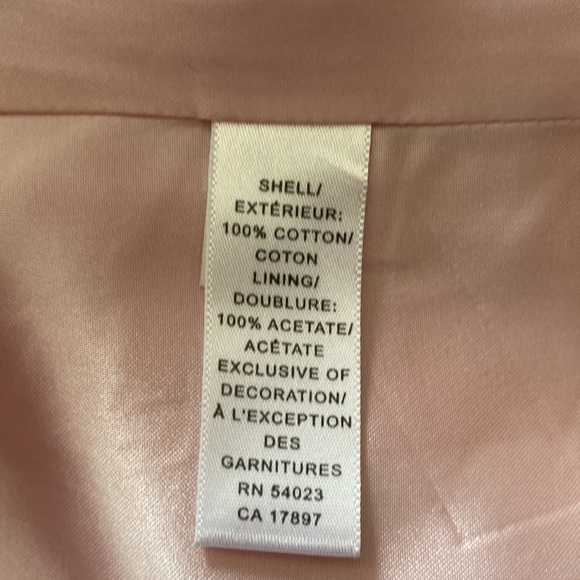 Banana Republic Hot Pink Trench Coat size Medium - Picture 9 of 14